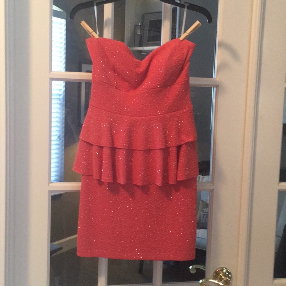 Honey and Rosie Strapless and Glittery Dressy Dress